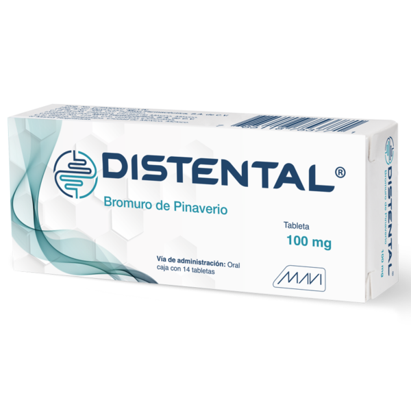 DISTENTAL BROMURO DE PINAVERIO 100MG