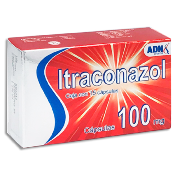 ITRACONAZOL (100MG /15 CÁPSULAS) ADN  PHARMA