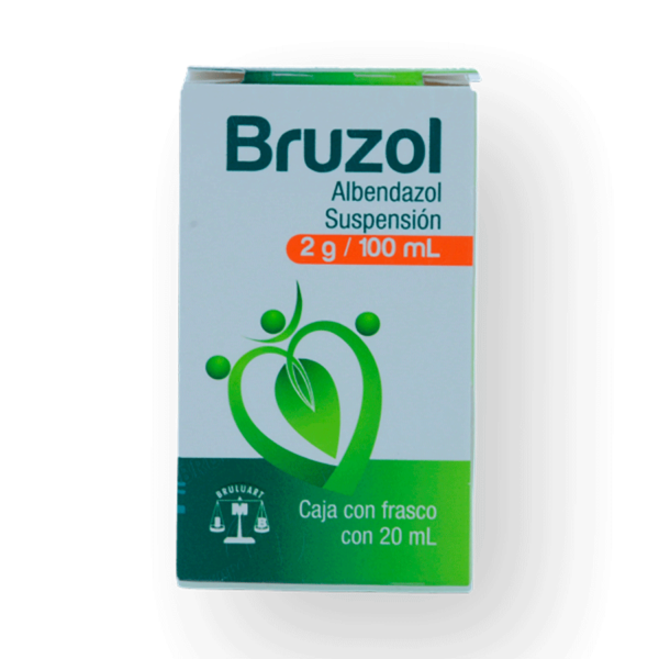 BRUZOL ALBENDAZOL 2G/100ML- 20ML SUSP