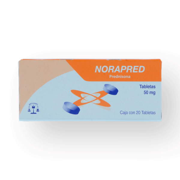 TUZOFARMA NORAPRED PREDNISONA 50MG 20TABS