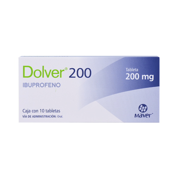 TUZOFARMA DOLVER 200 IBUPROFENO 200MG 10TABS