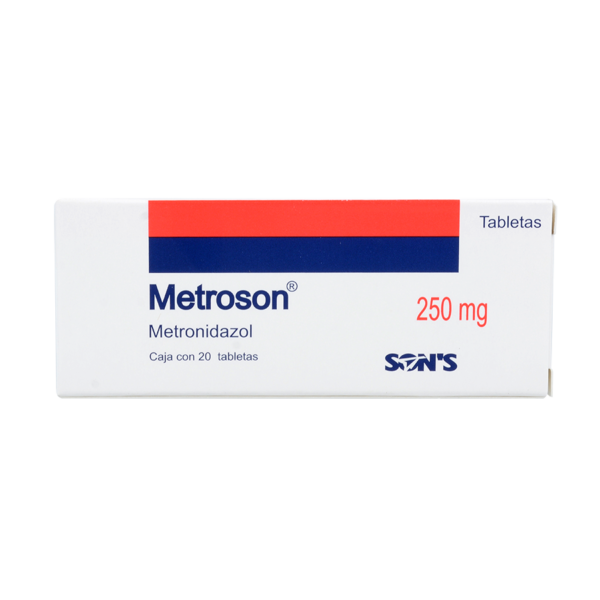 TUZOFARMA METROSON METRONIDAZOL 250MG 20TABS