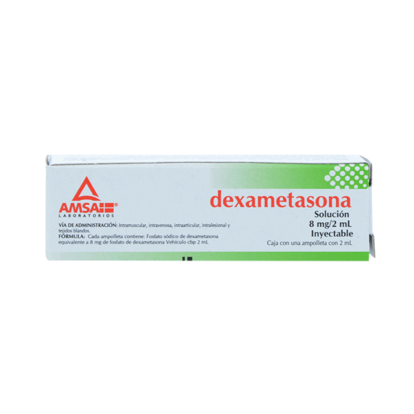 DEXAMETASONA 8MG/2ML (DECOREX) 1AMP SOL - Imagen 3