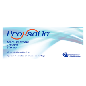 TuzoFarma PROXSAFLO LEVOFLOXACINO 500MG 7TABS