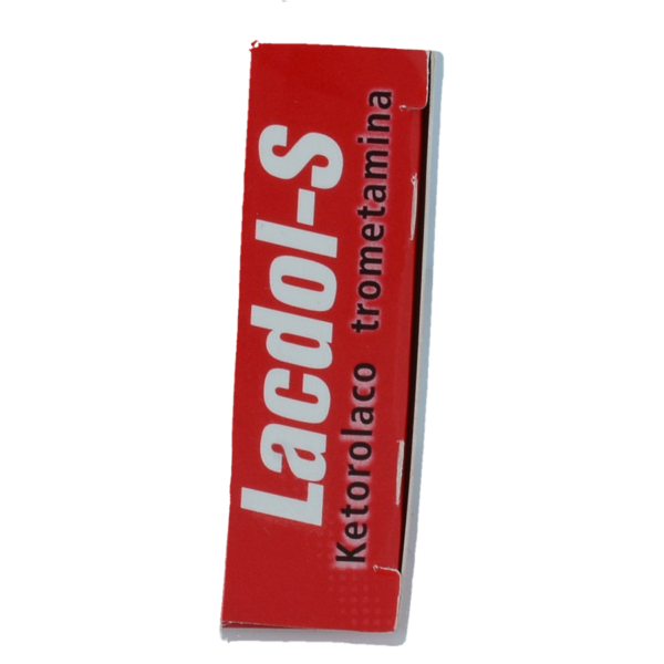 LACDOL-S  KETOROLACO TROMETA 30MG  4TABS - Imagen 2