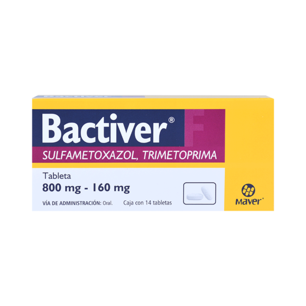 BACTIVER (TRIMETOPRI/SULFAMETOXA) 14TABS