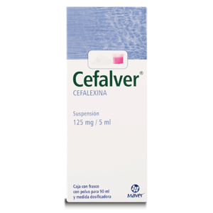 TUZOFARMA CEFALVER -CEFALEXINA 125MG/5ML-90ML SUSP