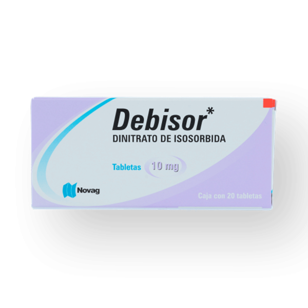 TUZOFARMA DEBISOR ISOSORBIDA 10MG 20TABS