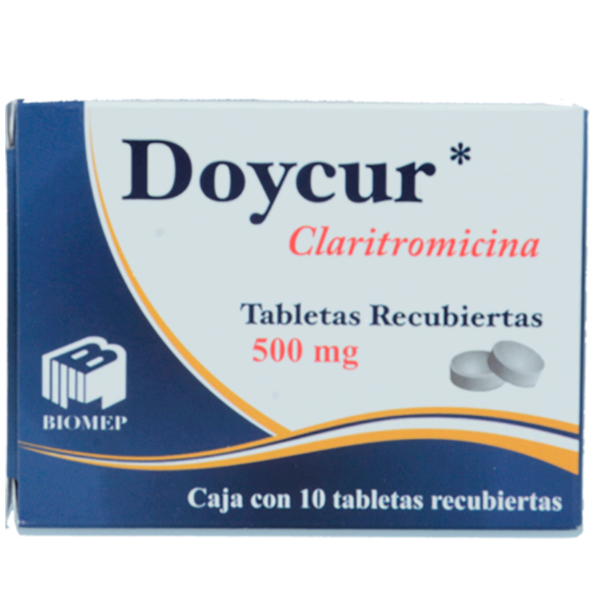 DOYCUR CLARITROMICINA 500MG 10TABS