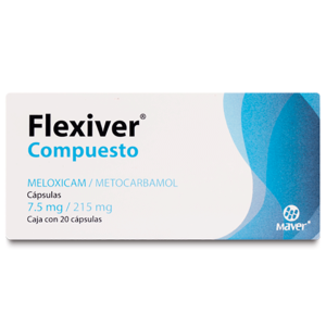 TUZO FARMA FLEXIVER COMPUESTO 7.5MG/215MG 20CAPS