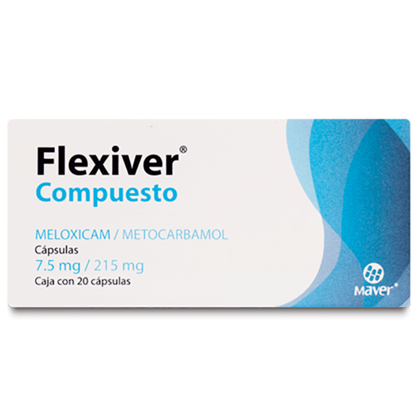 TUZO FARMA FLEXIVER COMPUESTO 7.5MG/215MG 20CAPS