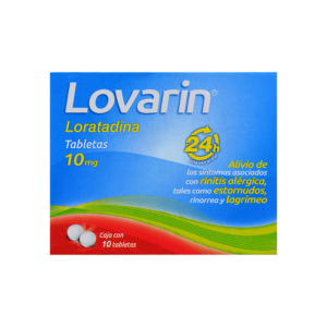 TUZO FARMA LOVARIN (LORATADINA 10MG) 10TABS