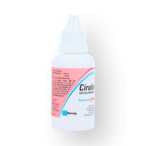 CIRULAN  METOCLOPRAMIDA 400MG  20ML SOL - Imagen 3