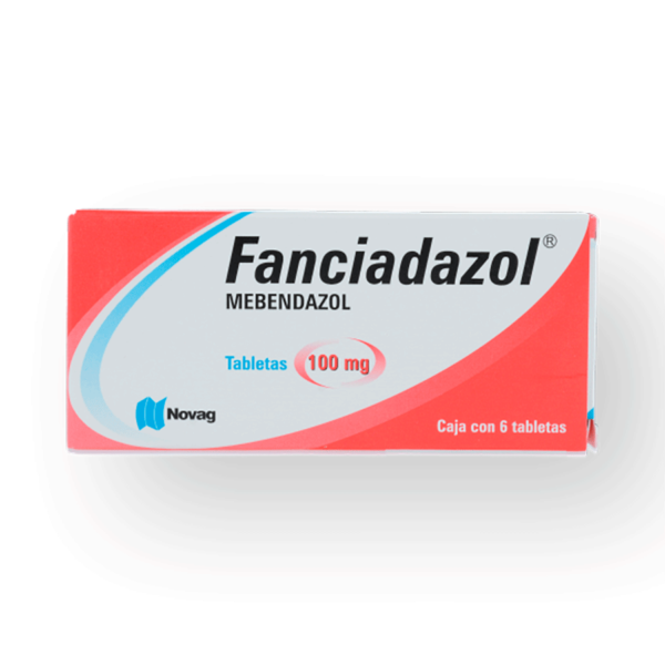 FANCIADAZOL  MEBENDAZOL 100MG  6TABS - Imagen 2