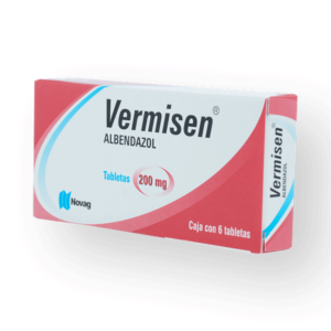 TUZO FARMA VERMISEN ALBENDAZOL 200MG 6TABS