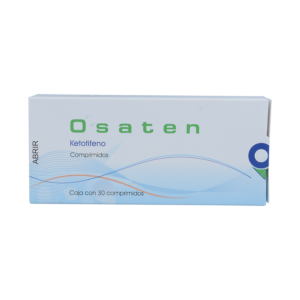 TUZO FARMA OSATEN KETOTIFENO 1MG 30TABS