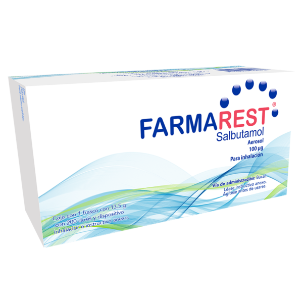 TUZO FARMA FARMAREST SALBUTAMOL 200DOSIS AEROSOL