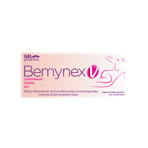 BEMYNEX V  CLOTRIMAZOL 20%   20G CMA - Imagen 3