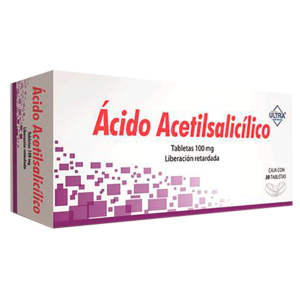 TUZOFARMA ACIDO ACETILSALICILICO 100MG 30TABS