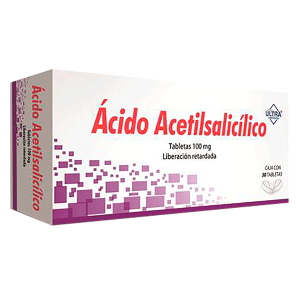 TUZOFARMA ACIDO ACETILSALICILICO 100MG 30TABS