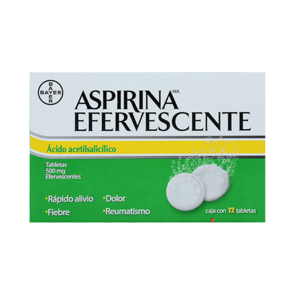 TUZOFARMA ASPIRINA EFERVESCENTE 12TABS