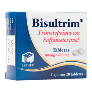 BISULTRIM TRIMETOPR/SULFAMETOXA 20TABS