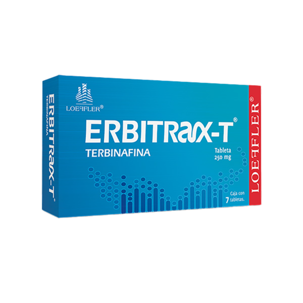 ERBITRAX-T TERBINAFINA 250MG 7TABS