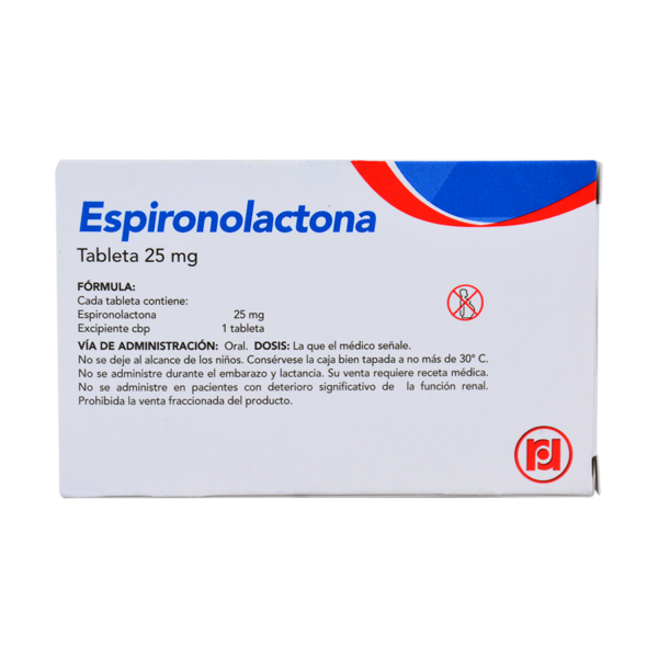 ESPIRONOLACTONA 25MG BIOLACTONA 30TABS - Imagen 3