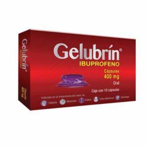 GELUBRIN IBUPROFENO 200MG 10CAPS