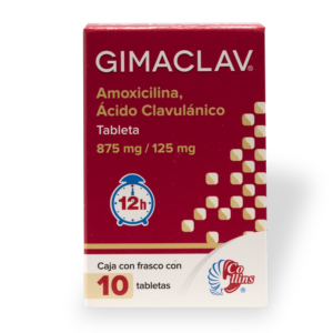 GIMACLAV 875 MG/125 MG10TABS