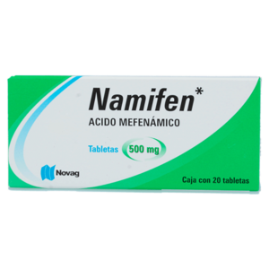 TUZOFARMA NAMIFEN (ACIDO MEFENAMICO 500MG) 20TABS