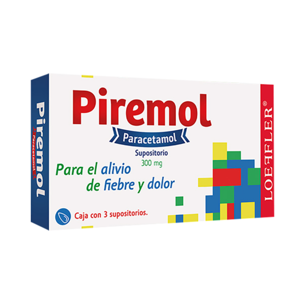 PIREMOL PARACETAMOL 300MG 3SUP