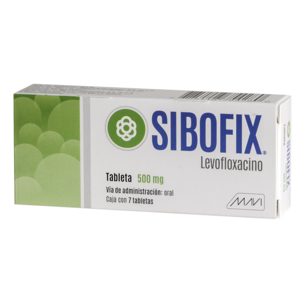 SIBOFIX LEVOFLOXACINO 500MG 7TABS