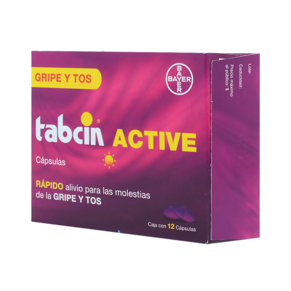 TABCIN ACTIVE 12 CAPS - Imagen 2