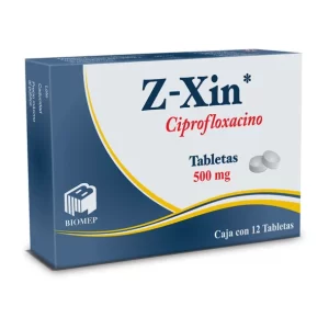 Z-XIN CIPROFLOXACINO 250MG 12TABS