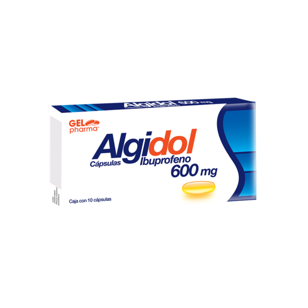 ALGIDOL IBUPROFENO 600MG 10 CAPS