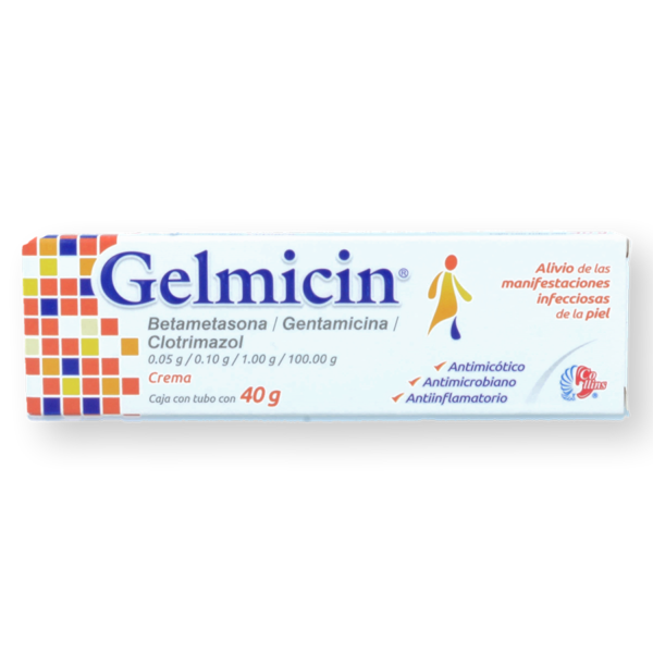 GELMICIN 40G CMA BETAMETASONA/GENTAMICINA/CLOTRIMAZOL