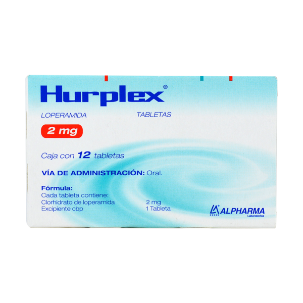 HURPLEX LOPERAMIDA 2MG 12TABS