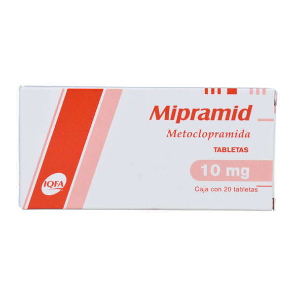 MIPRAMID METOCLOPRAMIDA 10MG 20TABS