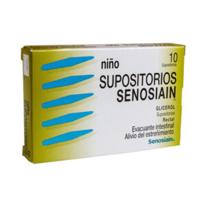 SUPOSITORIOS NIÑO-SENOSIAIN 1380 MG- 10