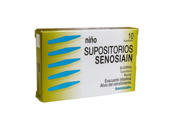 SUPOSITORIOS NIÑO-SENOSIAIN 1380 MG- 10